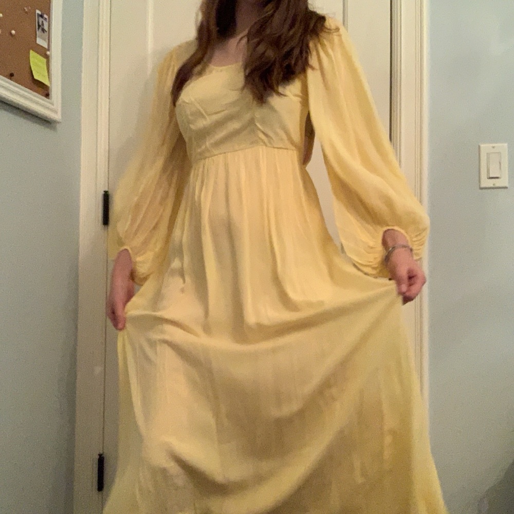 & Other Stories Billowy Prairie Maxi Dress